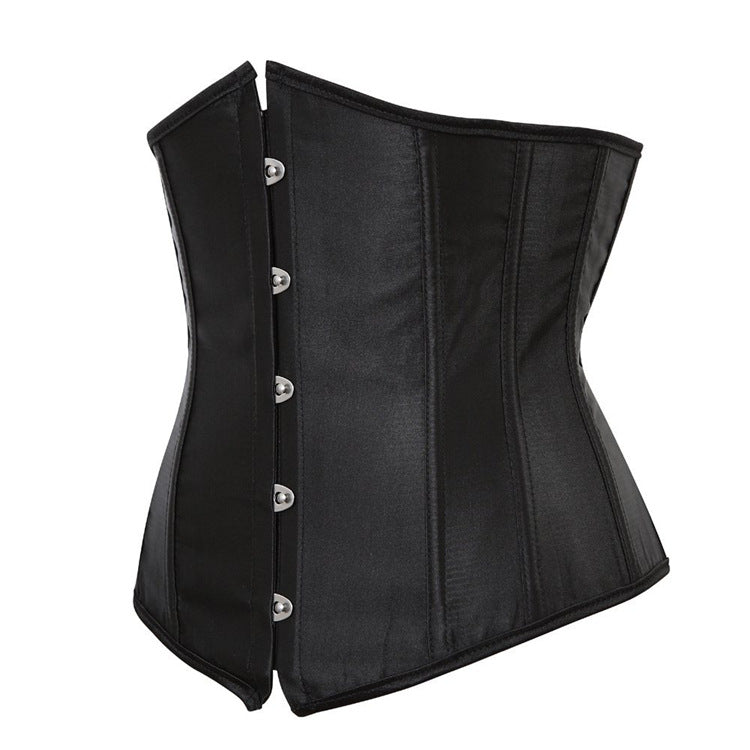 Court Satin Waist Seal Waist Belt Clip Women Body Shaping Belly Band