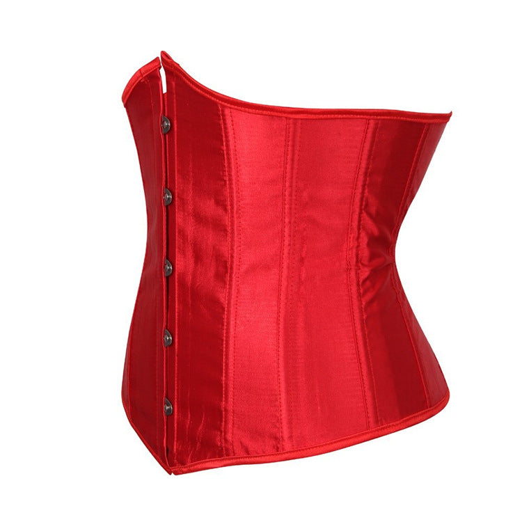 Court Satin Waist Seal Waist Belt Clip Women Body Shaping Belly Band