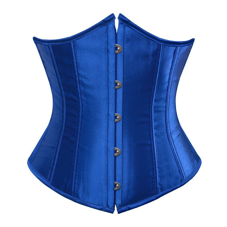 Court Satin Waist Seal Waist Belt Clip Women Body Shaping Belly Band