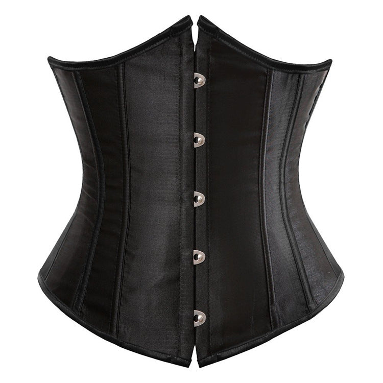 Court Satin Waist Seal Waist Belt Clip Women Body Shaping Belly Band