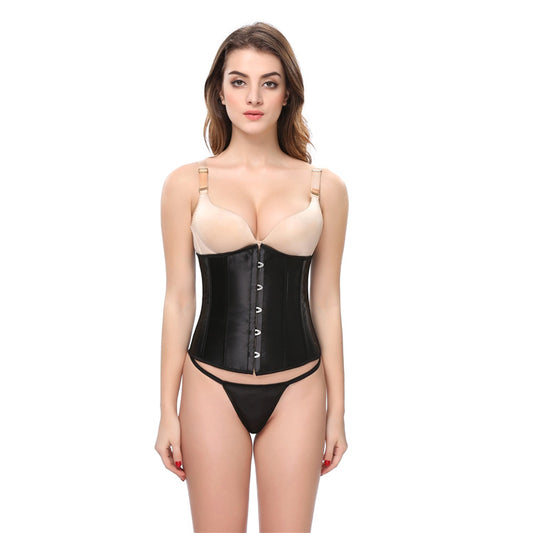 Court Satin Waist Seal Waist Belt Clip Women Body Shaping Belly Band