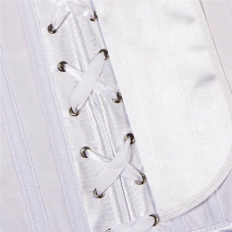 Court Satin Waist Seal Waist Belt Clip Women Body Shaping Belly Band