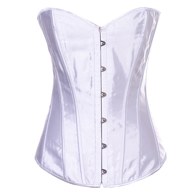 Women Satin Court Corset