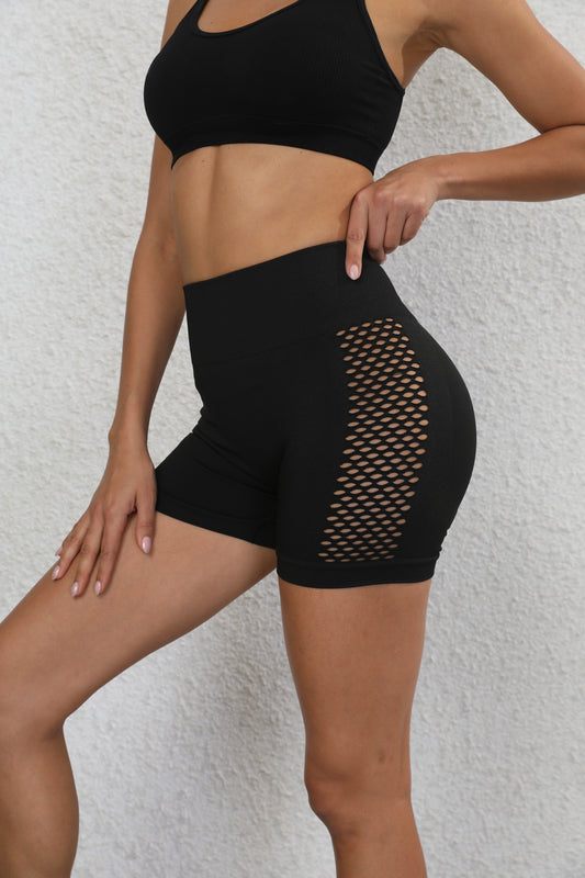 Peach Hip Lifting Sport Shorts Women Summer High Waist Skinny Yoga Pants Bottoming Running Fitness Cycling Pants