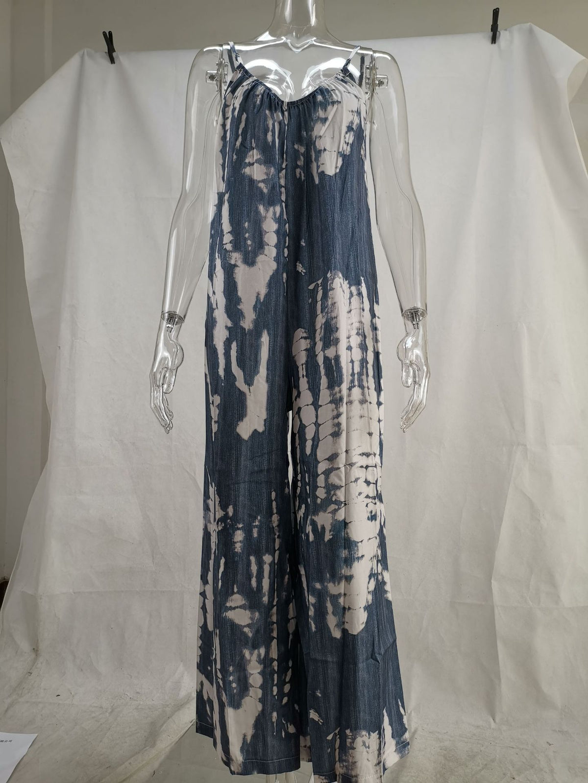 Women Sexy Suspenders Wide Leg Jumpsuit