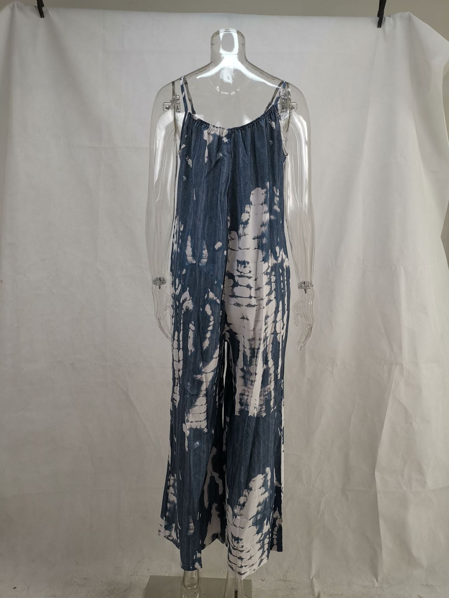 Women Sexy Suspenders Wide Leg Jumpsuit