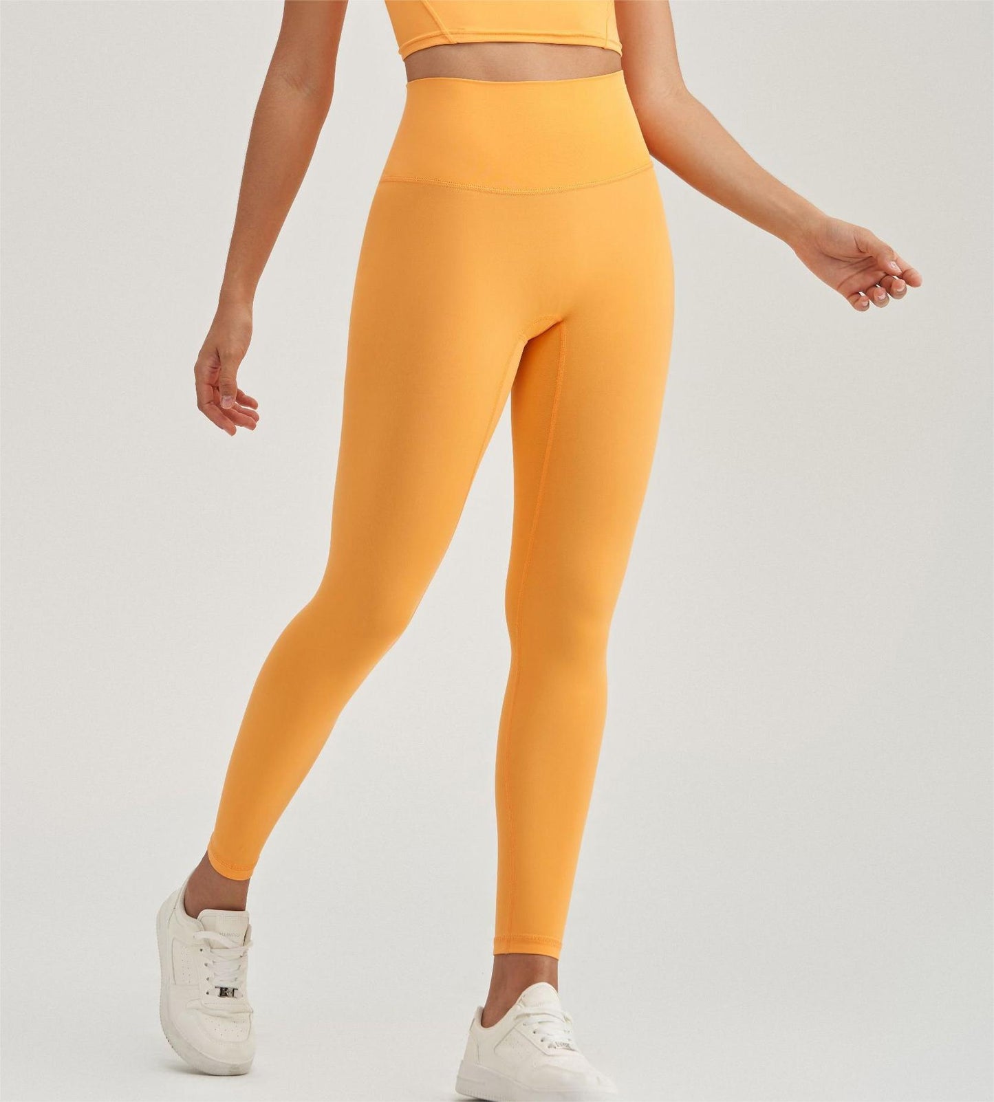Yoga Pants Women No Embarrassment Line High Waist Hip Lifting Belly Contracting Quick Drying Outer Wear Fitness Sports Tights