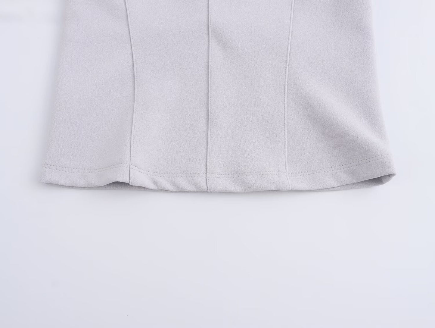 Women Clothing Autumn Double Sided Cloth Top Bell Bottom Pants Sets