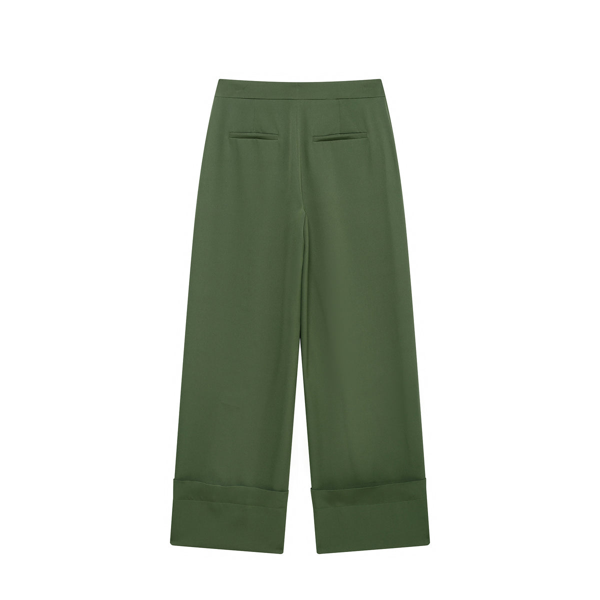 Spring Women Clothing Casual Curling Trousers