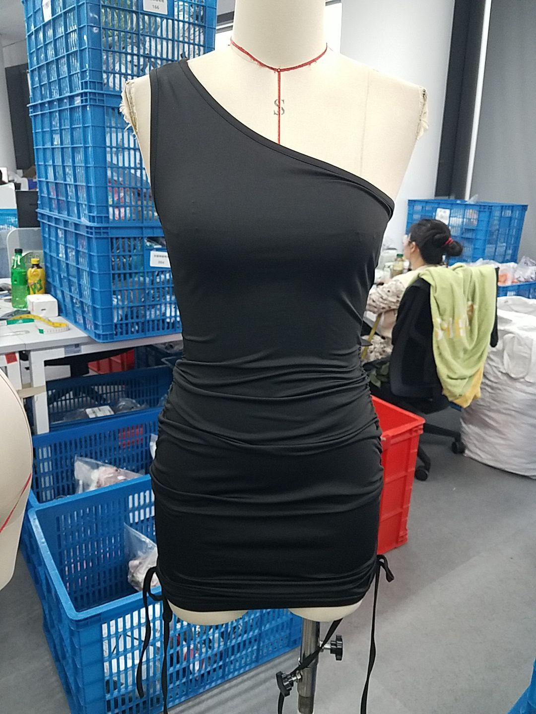 Women Clothing Summer Sexy One Shoulder Sleeveless Sexy Dress