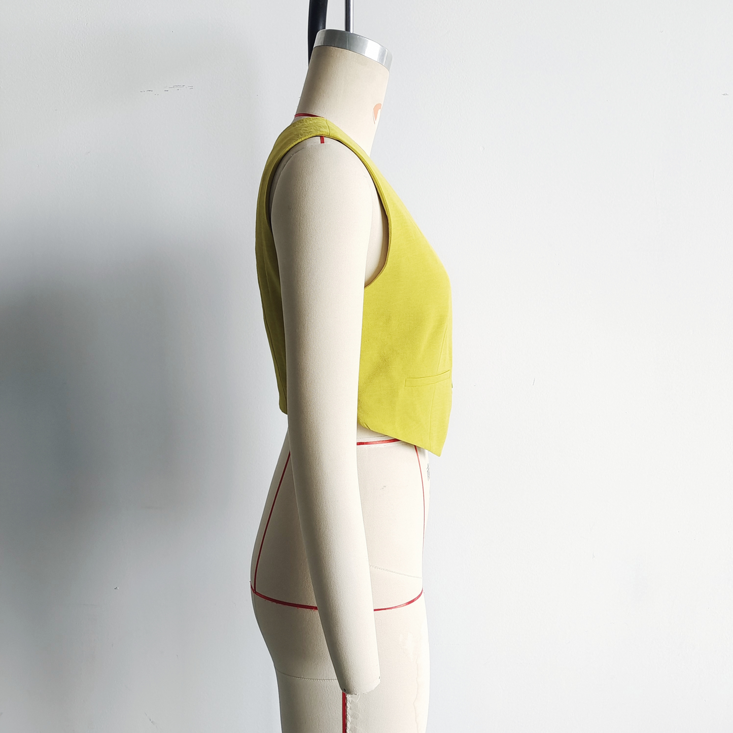 Summer Women Clothing Simple Slim One Shoulder Short Length Top Vest