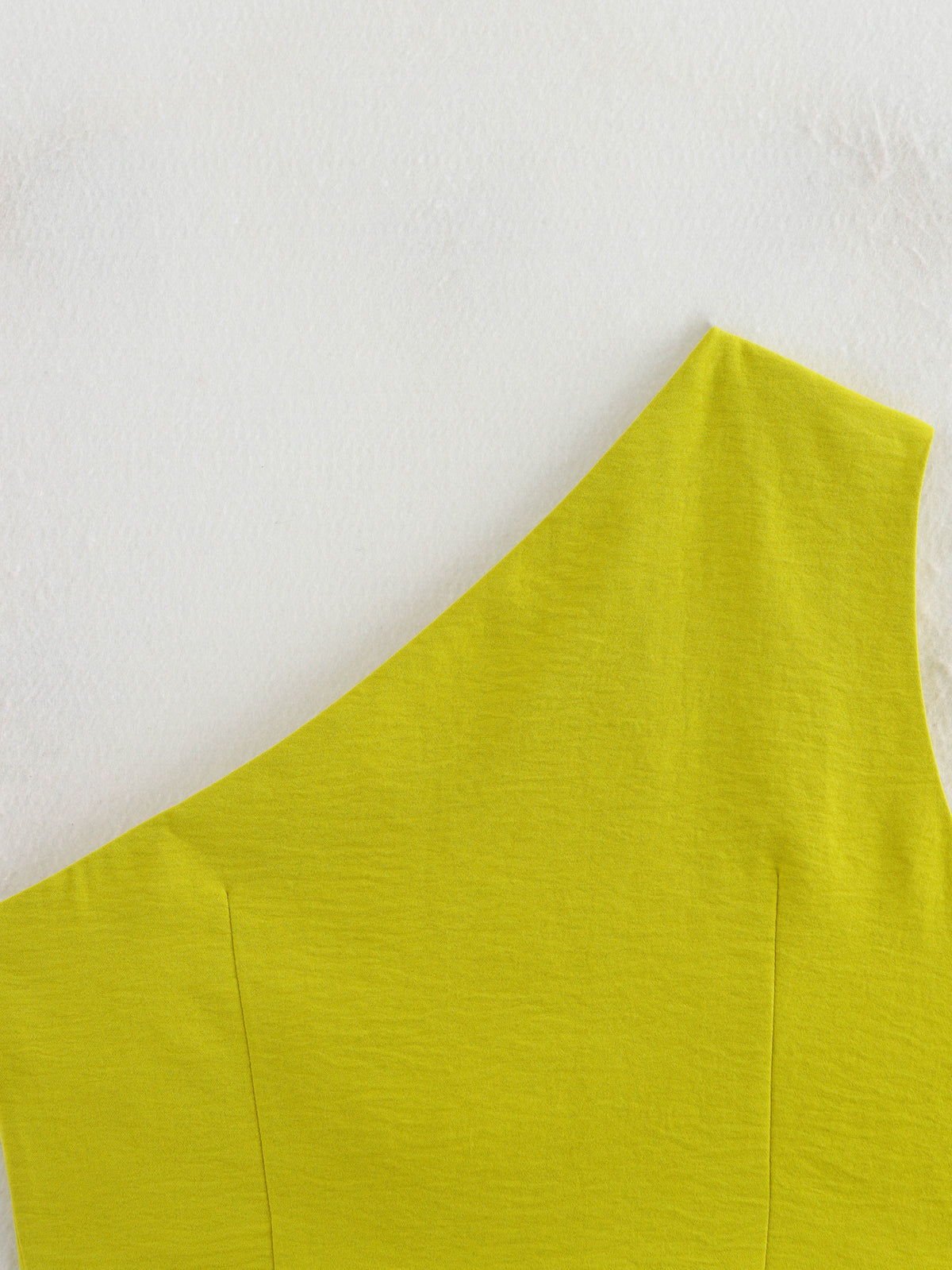 Summer Women Clothing Simple Slim One Shoulder Short Length Top Vest