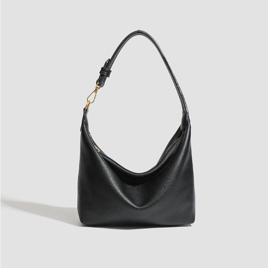 Tote Bag Simple Office Large Capacity Shoulder Bag Casual All Match Bucket Portable Underarm