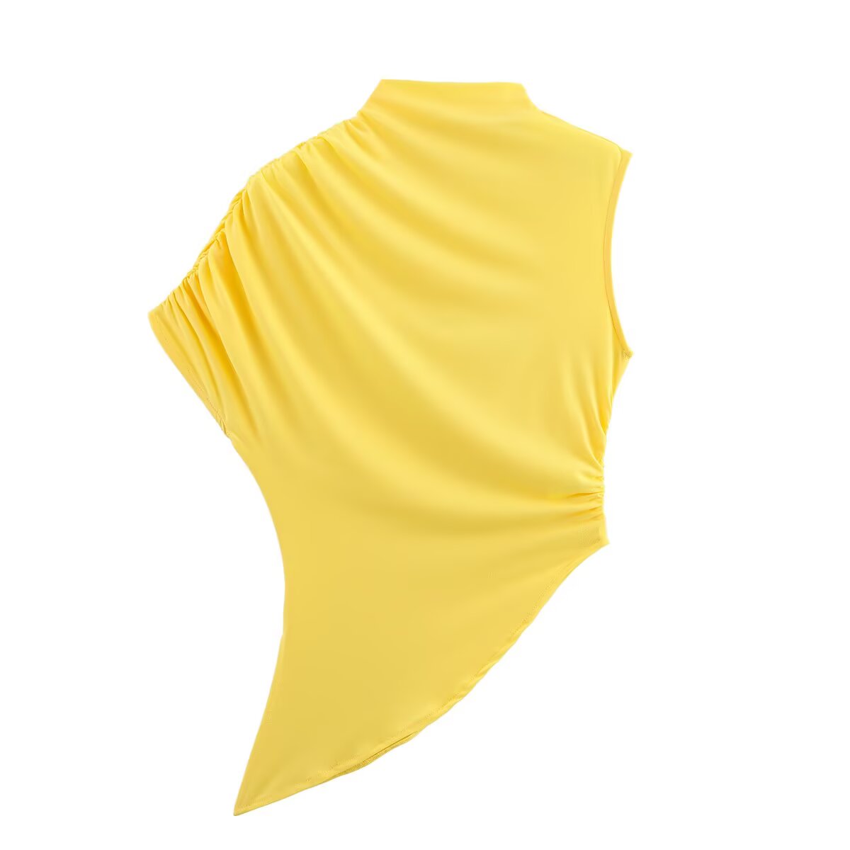 Women Clothing Fashionable Asymmetric Elegant Top