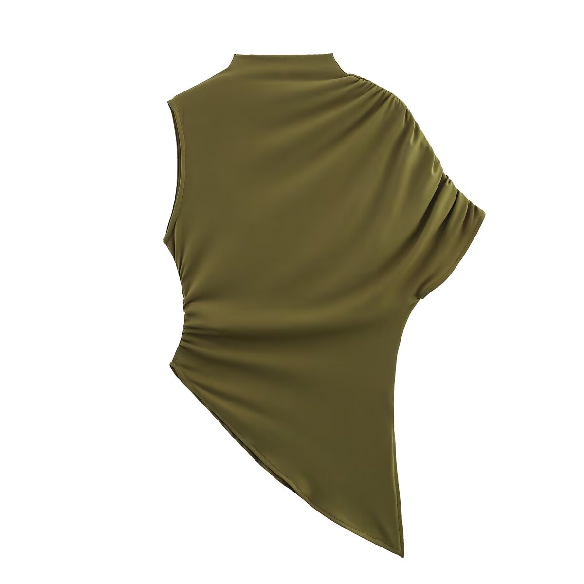 Women Clothing Fashionable Asymmetric Elegant Top