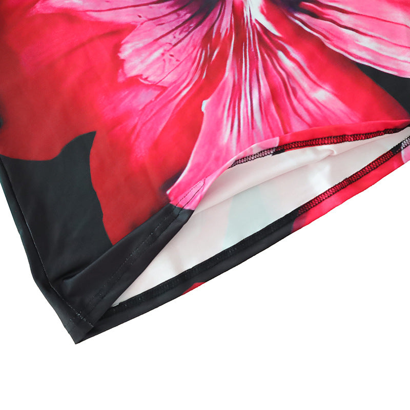 Summer Fashionable Elegant Sexy Bandeau Slim Fit Long Holiday Dress