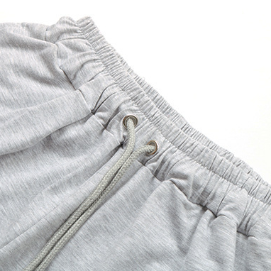 Pants Casual High Top Sports Ankle Banded Pants Elastic Cropped Sweatpants Women