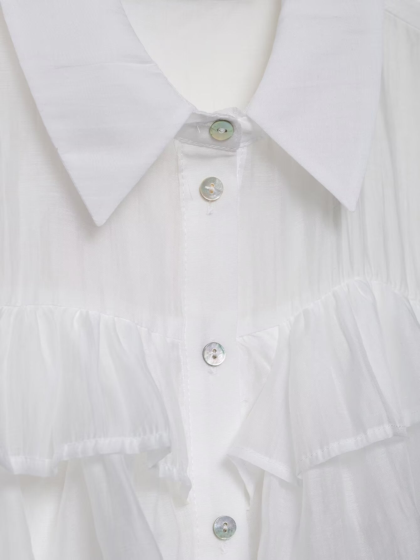 Summer Women Translucent Laminated Decoration Top Camisole Women