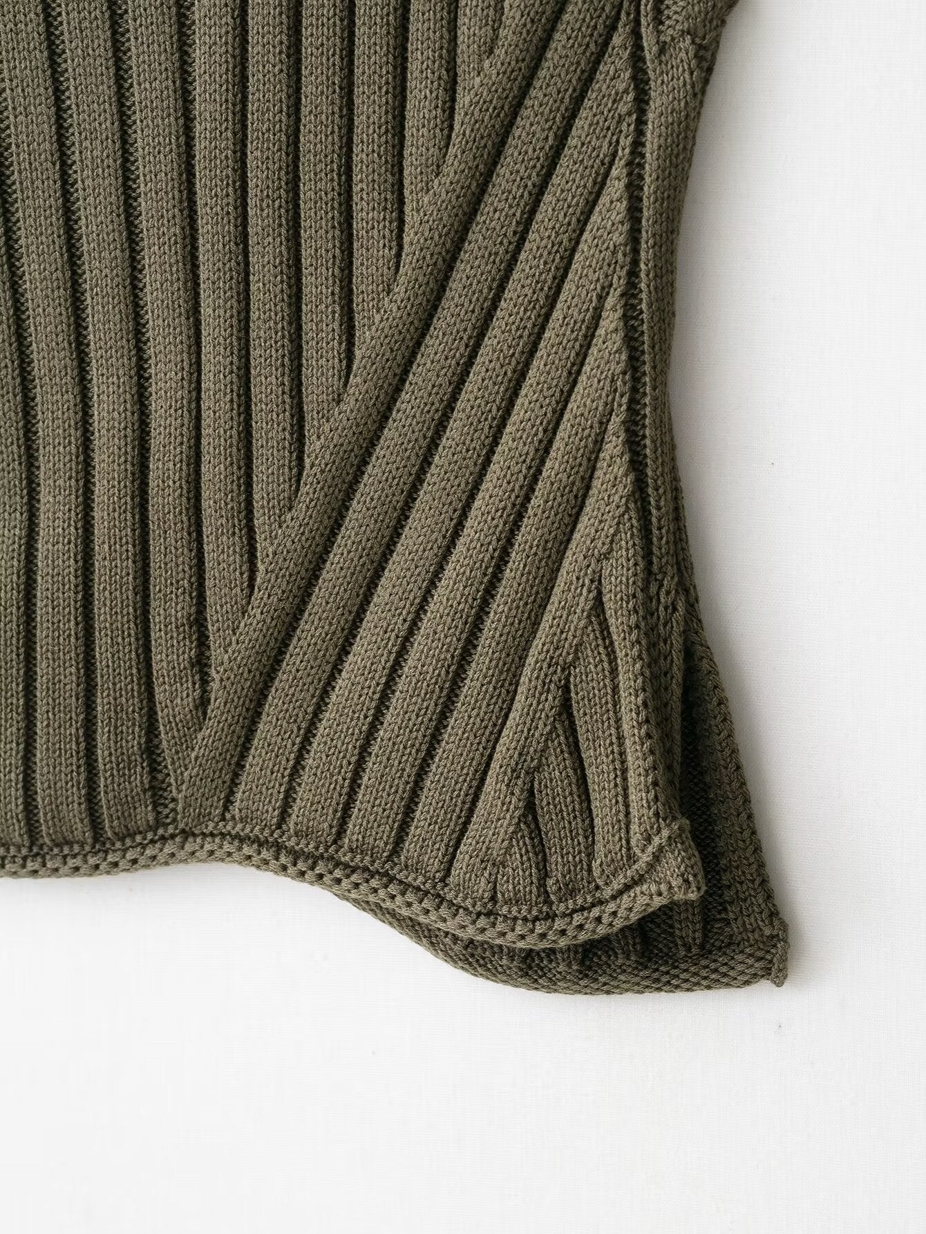 Women Clothing Turtleneck Knitting Vest