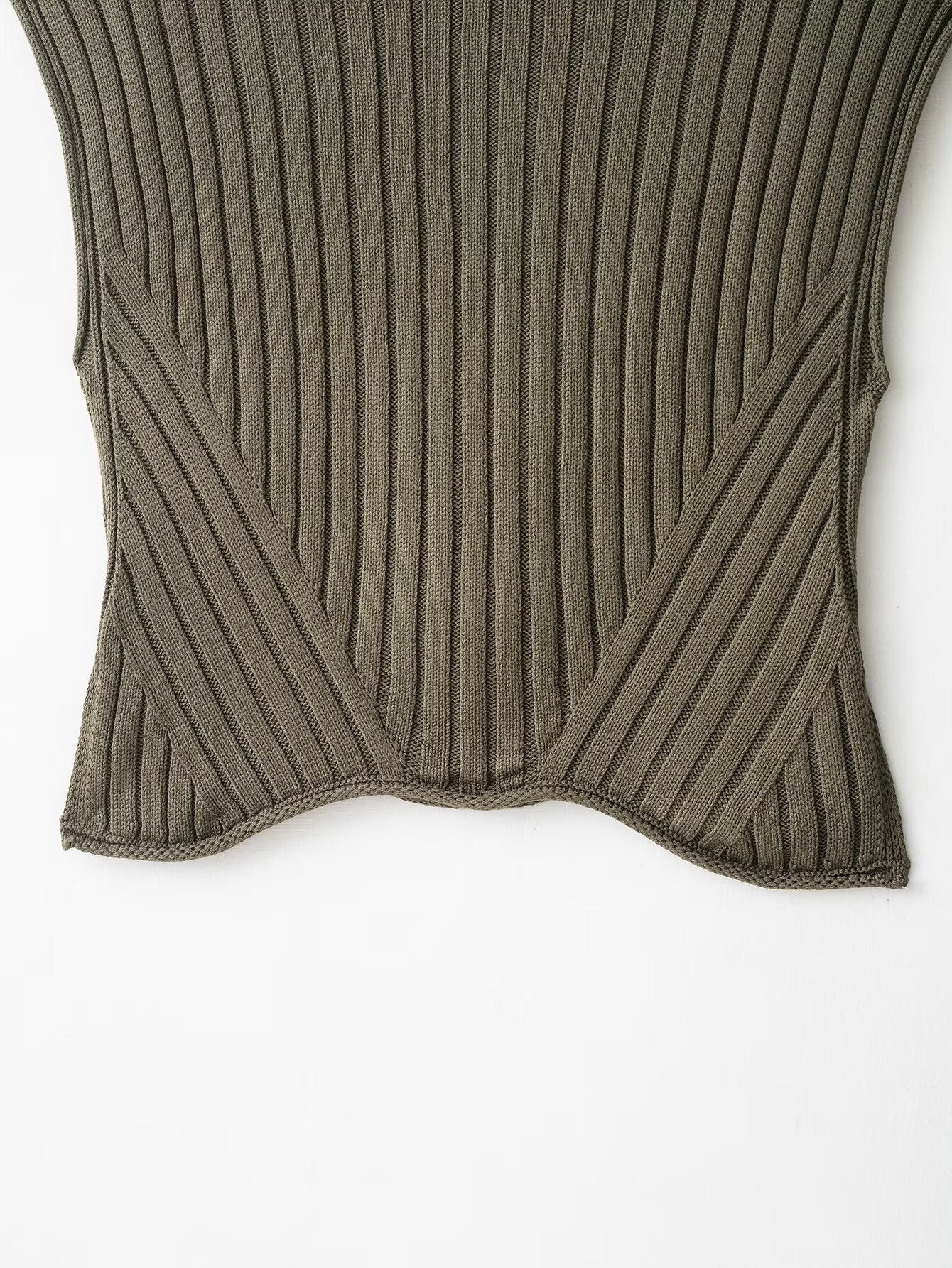 Women Clothing Turtleneck Knitting Vest