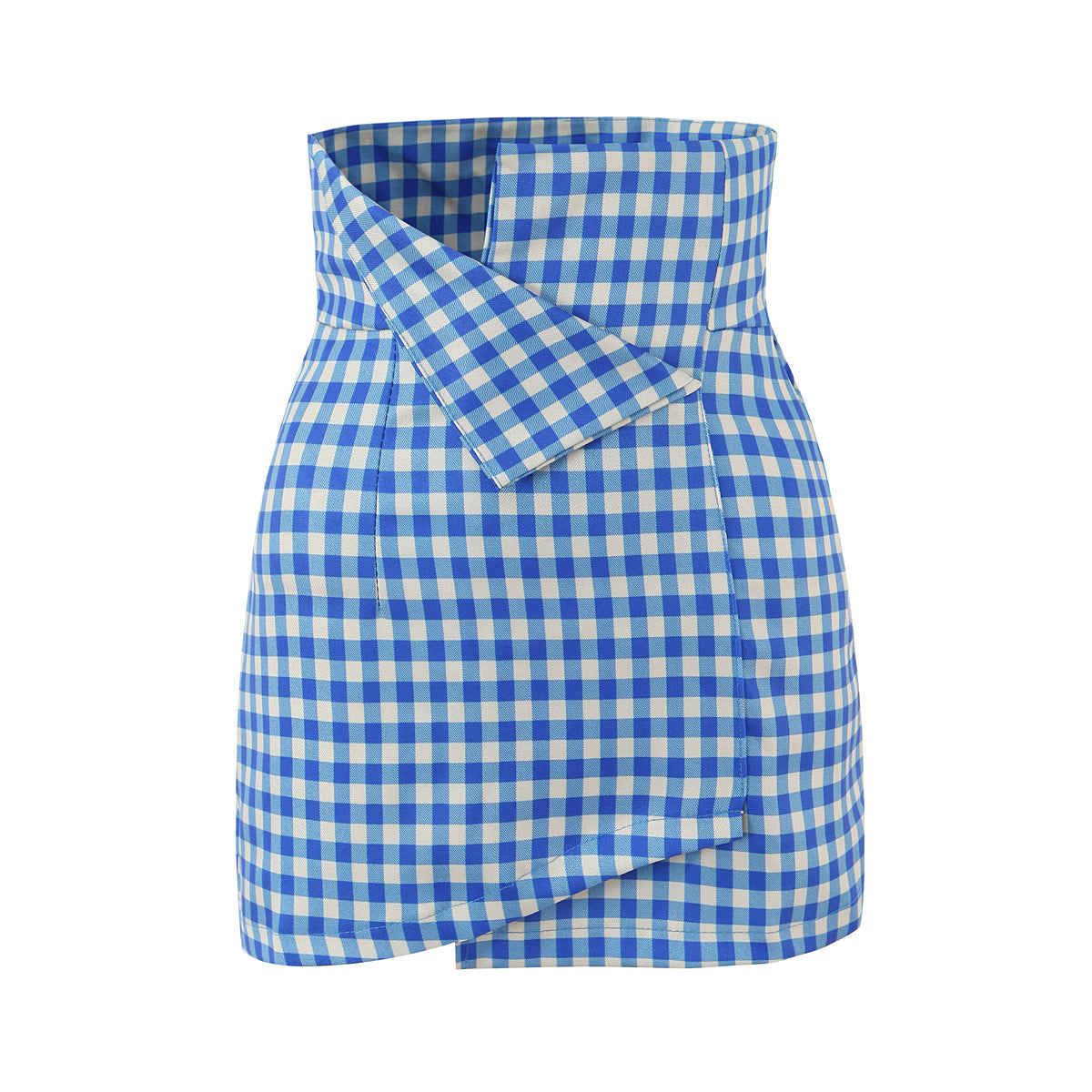 Blue and White Plaid Sling