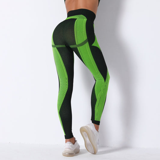 Black Background Fluorescent Green