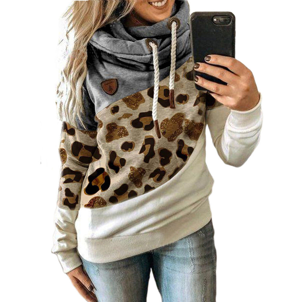 Apricot Large Leopard-Print Gray