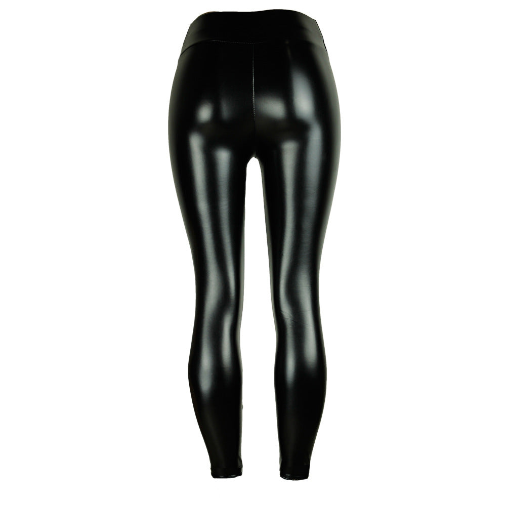 Leggings High Waist Sexy Leather Pants Women Leggings