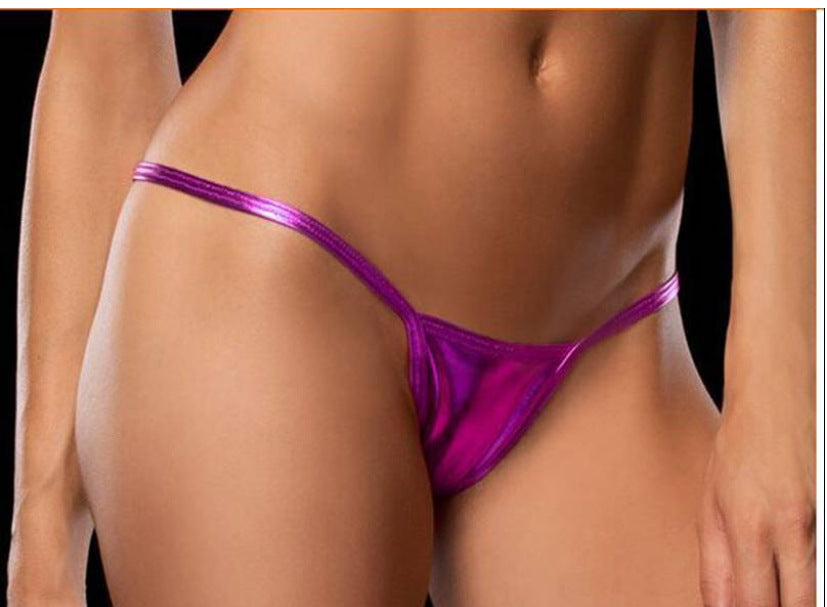 Sexy Lingerie Sexy Nightdress Sexy Underwear Patent Leather T Back