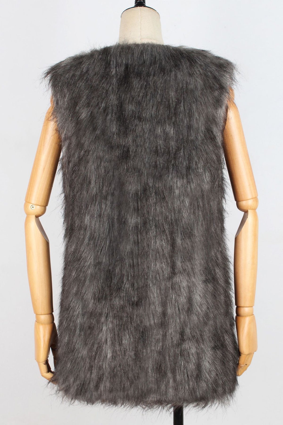 Autumn Winter Faux Fur Sleeveless Top Vest Women Vest Trendy All Matching