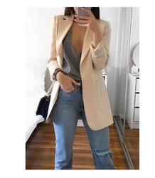 Slim-Fit Graceful Blazer Women Outerwear