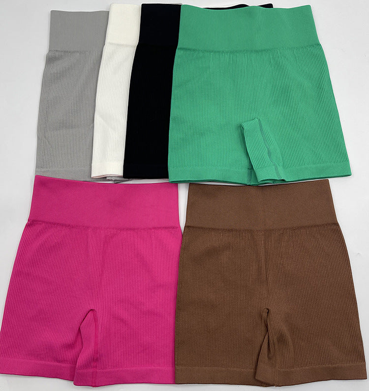 Sports Suit Quick Drying Seamless Yoga Clothes Sports Shockproof Yoga Bra Fitness Yoga Pants Breathable Shorts