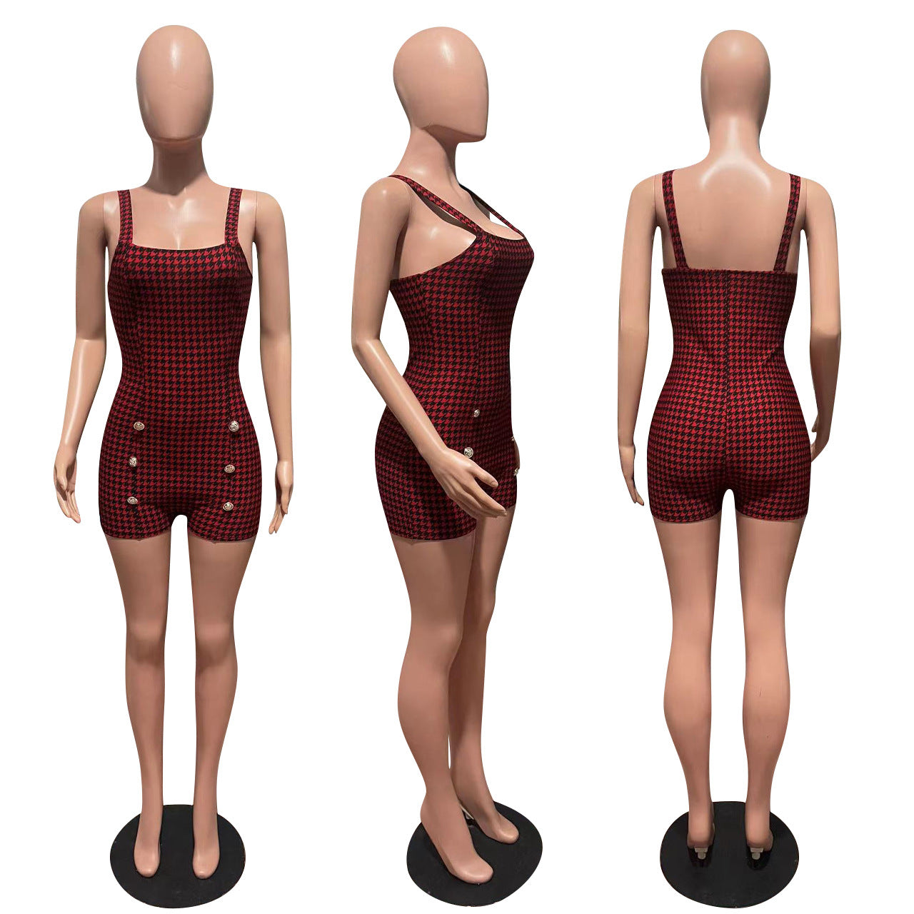 Women Clothing Swallow Fabric Slim Fit Romper Women Clothing