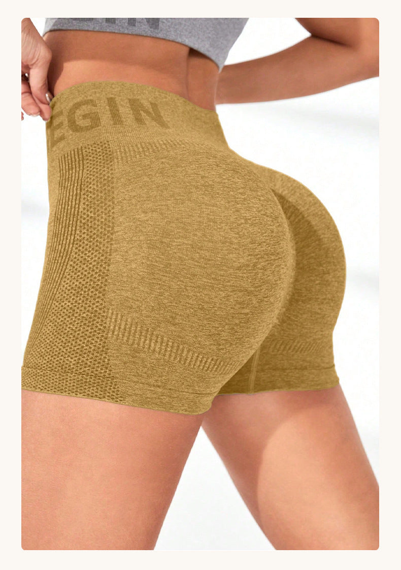 Yoga Pants Women High Waist Peach Hip Letter Graphic Skinny Running Fitness Pants Stone Washed Solid Color Sports Pants