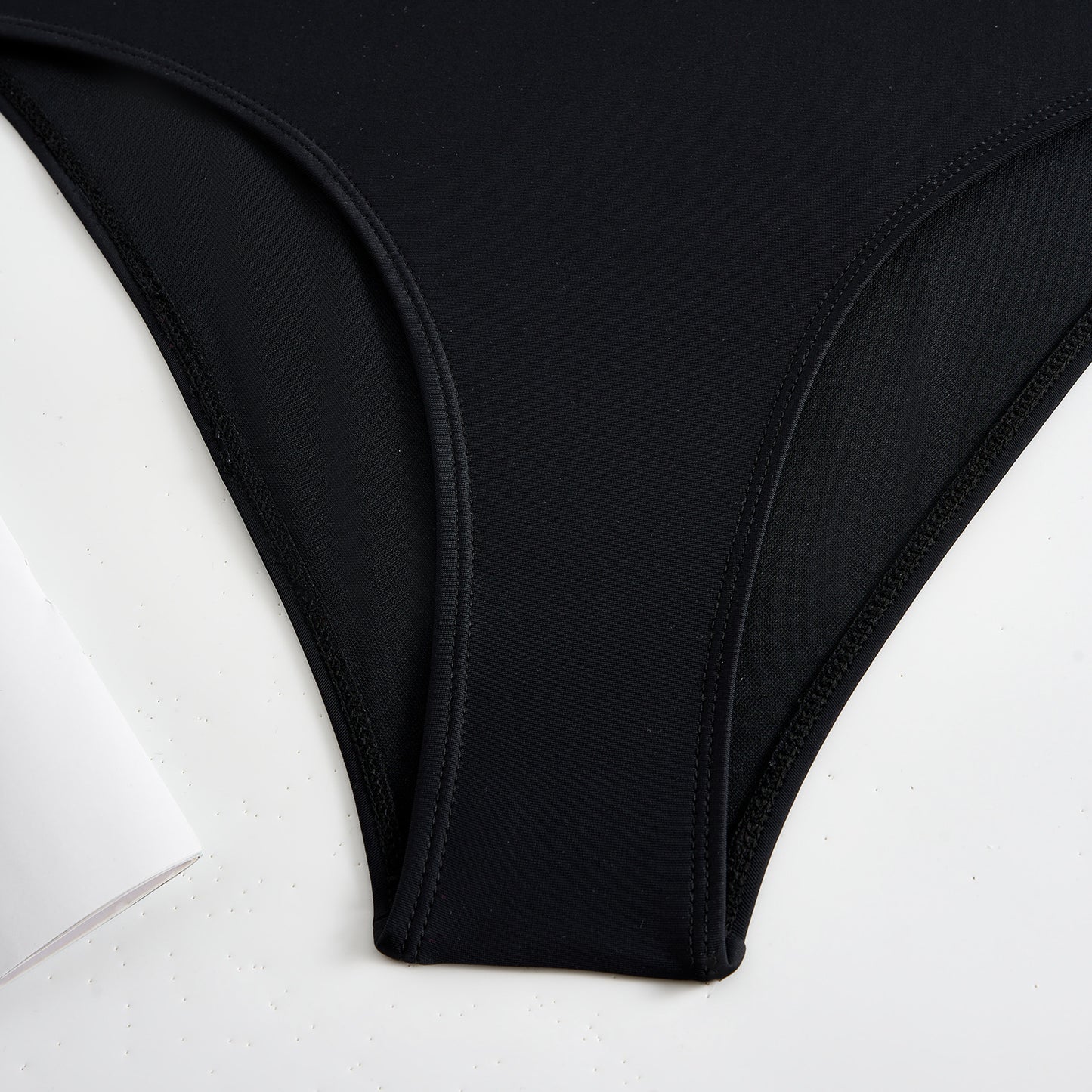One Piece Swimsuit Women Black White Sexy Two Piece Sets Swimsuit Chiffon Dress