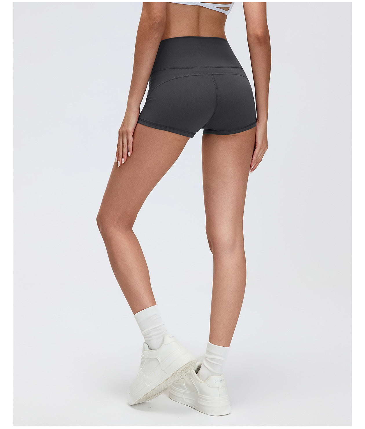 No Embarrassment Line Yoga Shorts Shorts Sports Slim Fit Fitness Pants High Waist Hip Lift Outdoor Cycling Pants