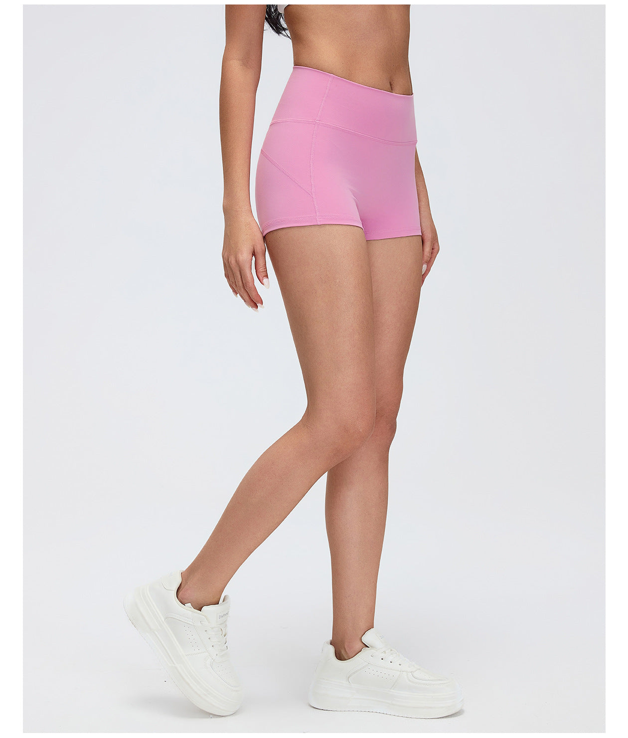 No Embarrassment Line Yoga Shorts Shorts Sports Slim Fit Fitness Pants High Waist Hip Lift Outdoor Cycling Pants