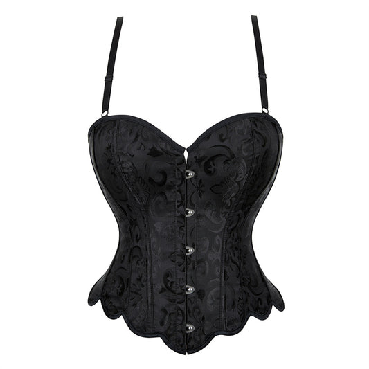 Black Double Strap Adjustable Women Tube Top Breasts Support Push up Court