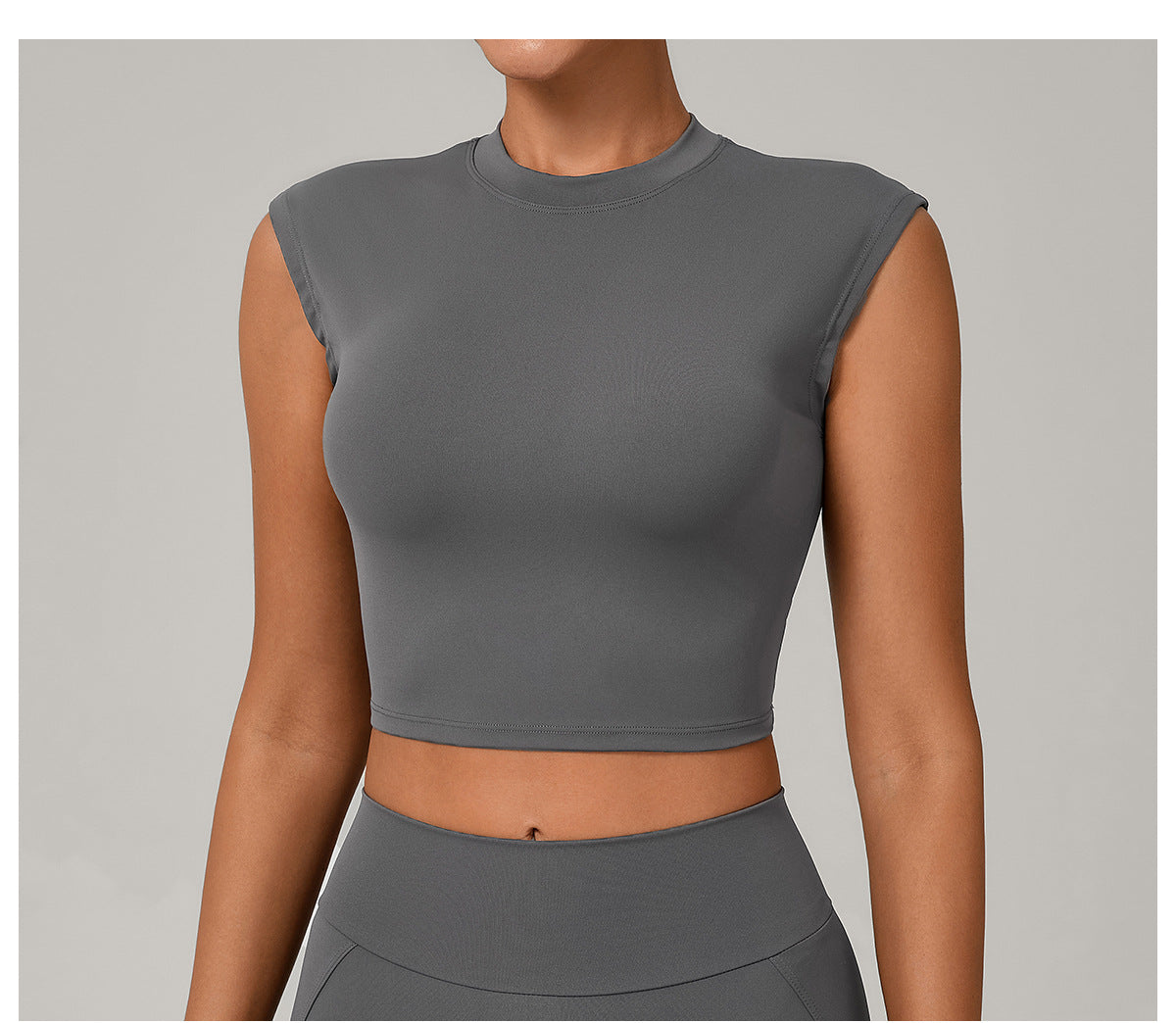 Autumn Sand Tight Quick Drying Flying Sleeve Yoga Short Sleeve Women Sports Fitness T shirt Casual Running Yoga Jacket