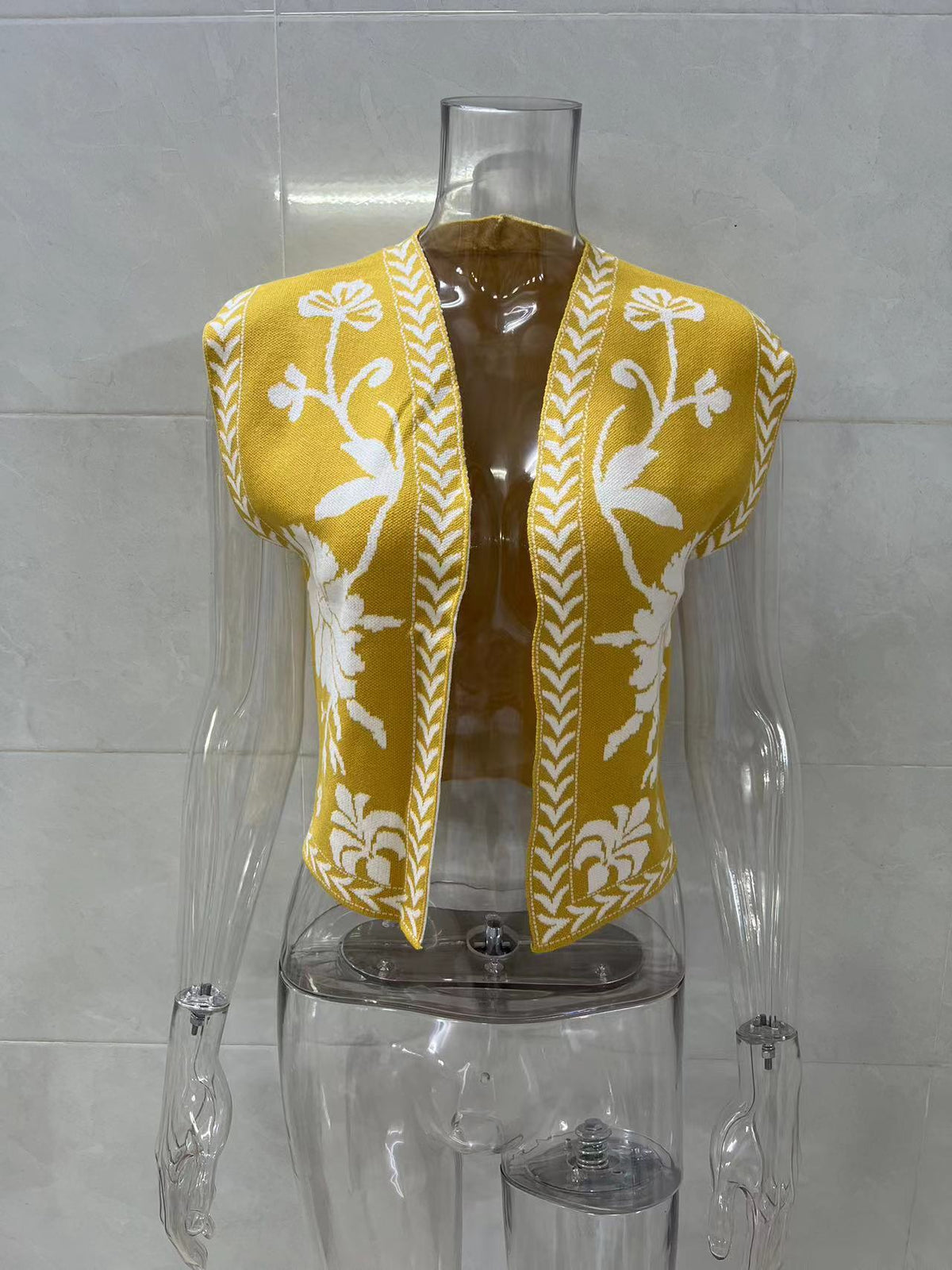 Summer Sleeveless Design Sexy Sexy Knitted Vest Top Women