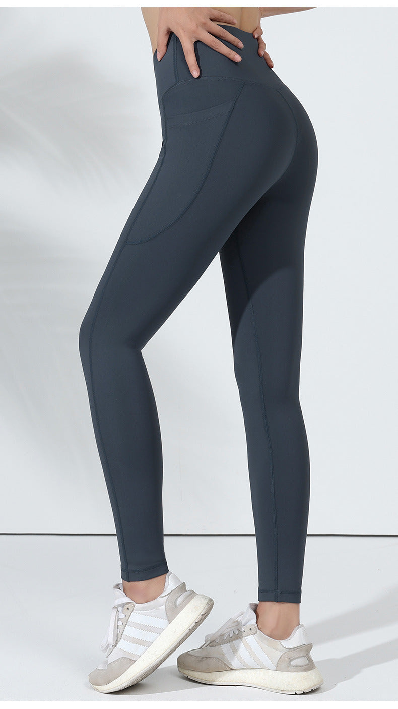Waist Fitness Pants Women High Waist Hip Lift Training Running Sports Tight Leg Shaping Yoga Pants