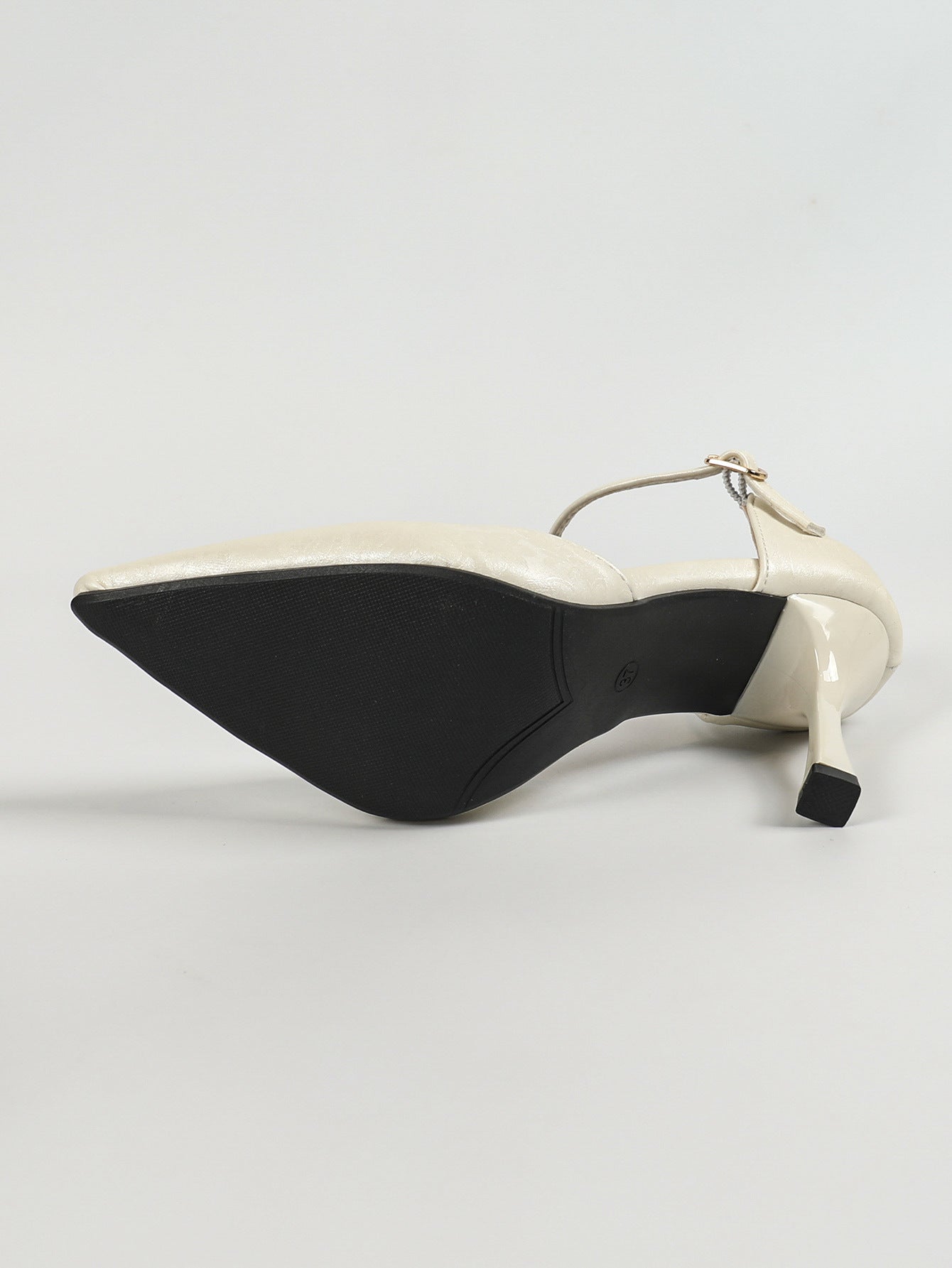 Summer High Heels Low Cut Pointed Toe Hollowed Back Empty Back Strap Strap Sandals High Heel Super High Heel