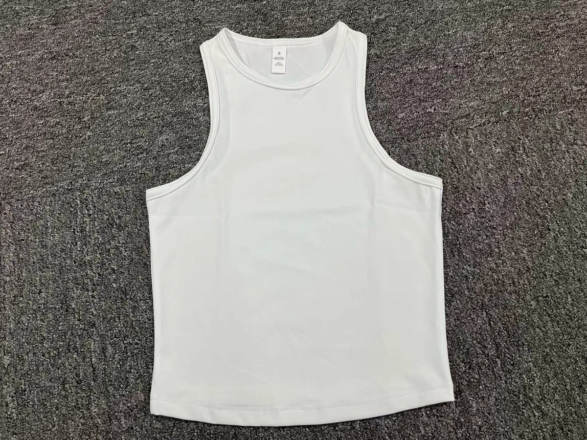 No Chest Pad Blouse Quick Drying Sports Vest Naked Women Sense Skinny Yoga Clothes Running Fitness Top