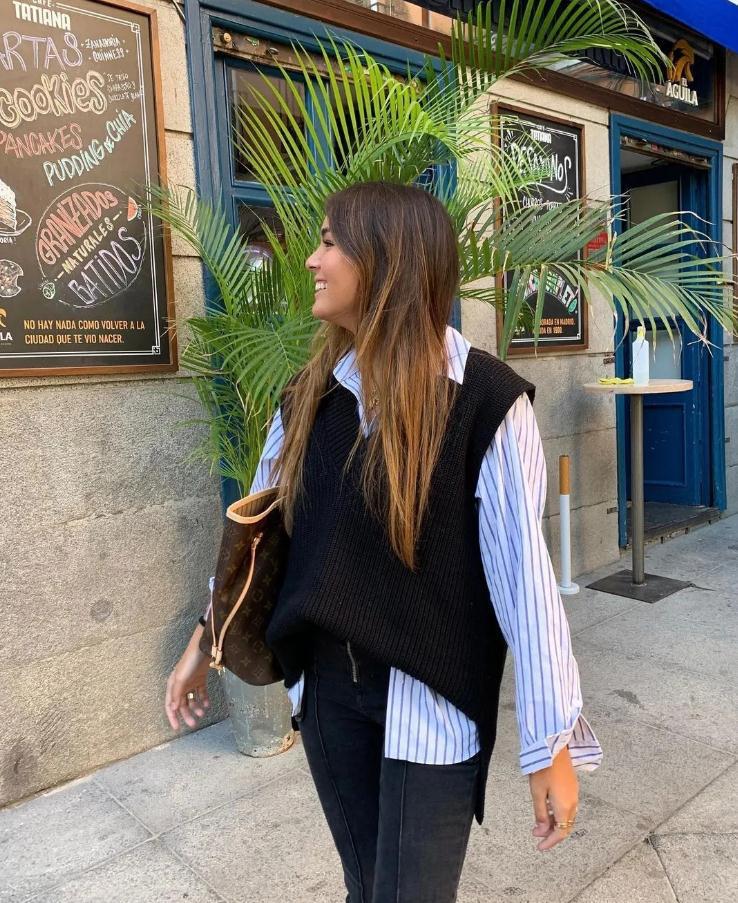 Autumn Winter Sweater V Neck Sexy Pullover Loose Sleeveless Vest Sweater