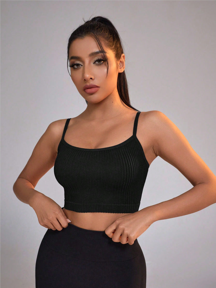 Sports Fitness Vest Sexy Beauty Back Yoga Straps Seamless Quick Drying Breathable Underwear