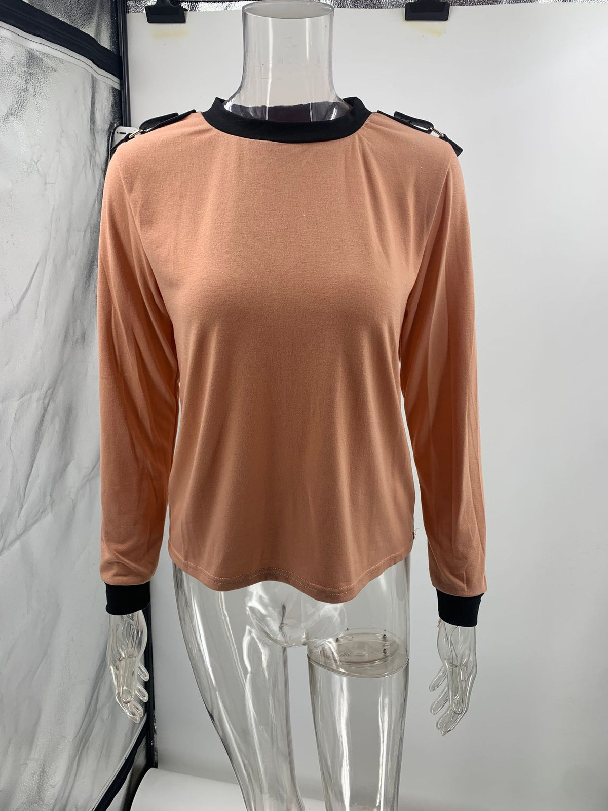 Spring Autumn Long Sleeve Irregular Asymmetric Solid Skirt Two Piece Set