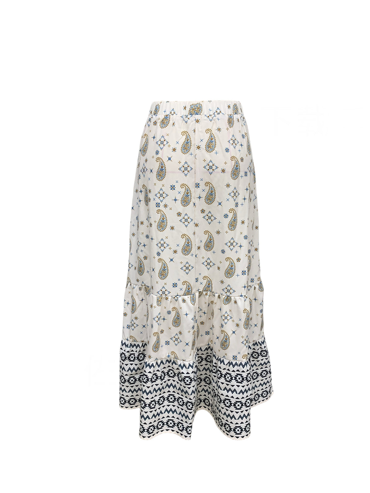 Spring Summer Women Casual Print Holiday Skirt