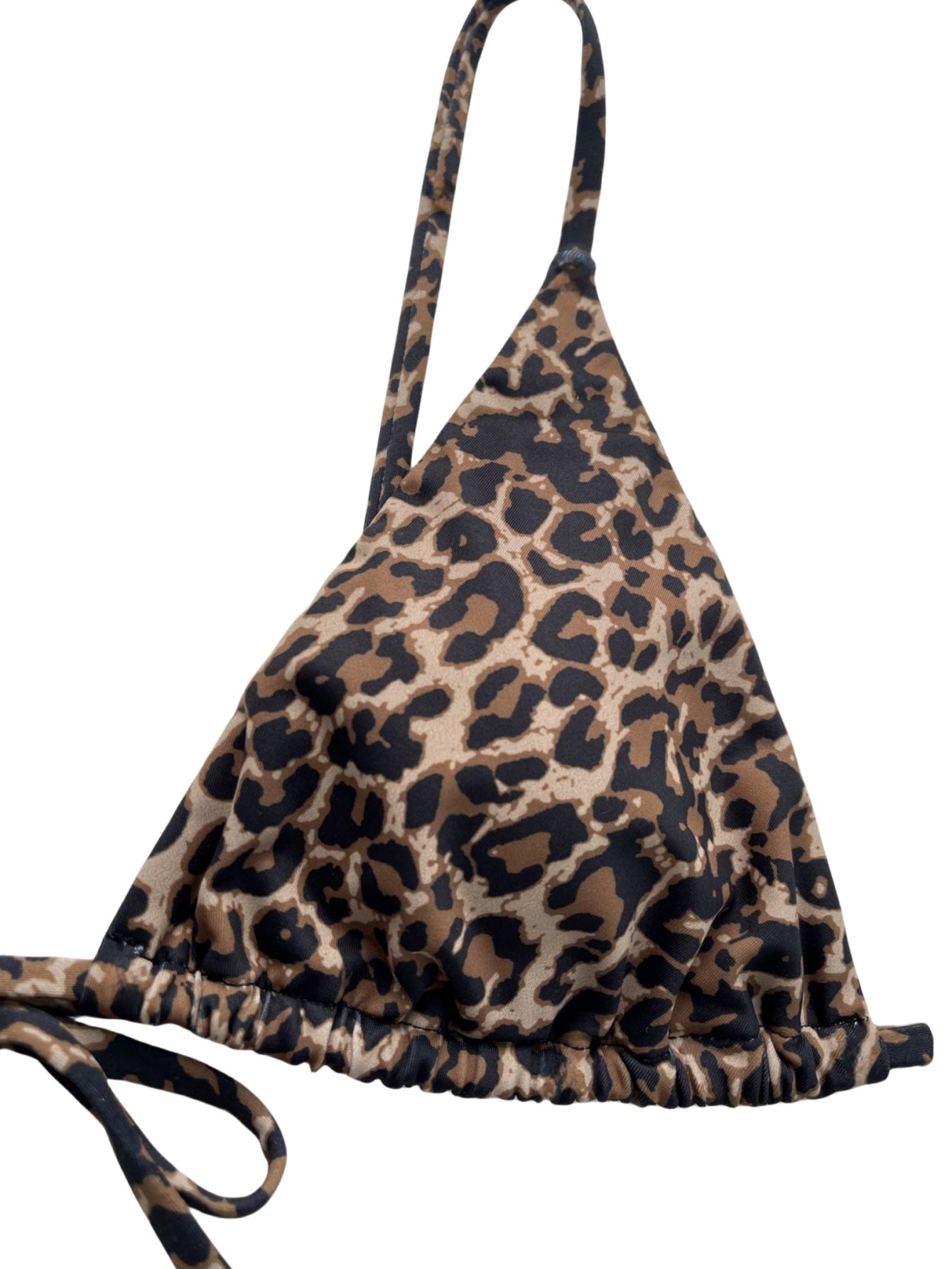 Classic Leopard Pattern Printed Bikini Single Blouse Sexy Swimsuit Swimsuit