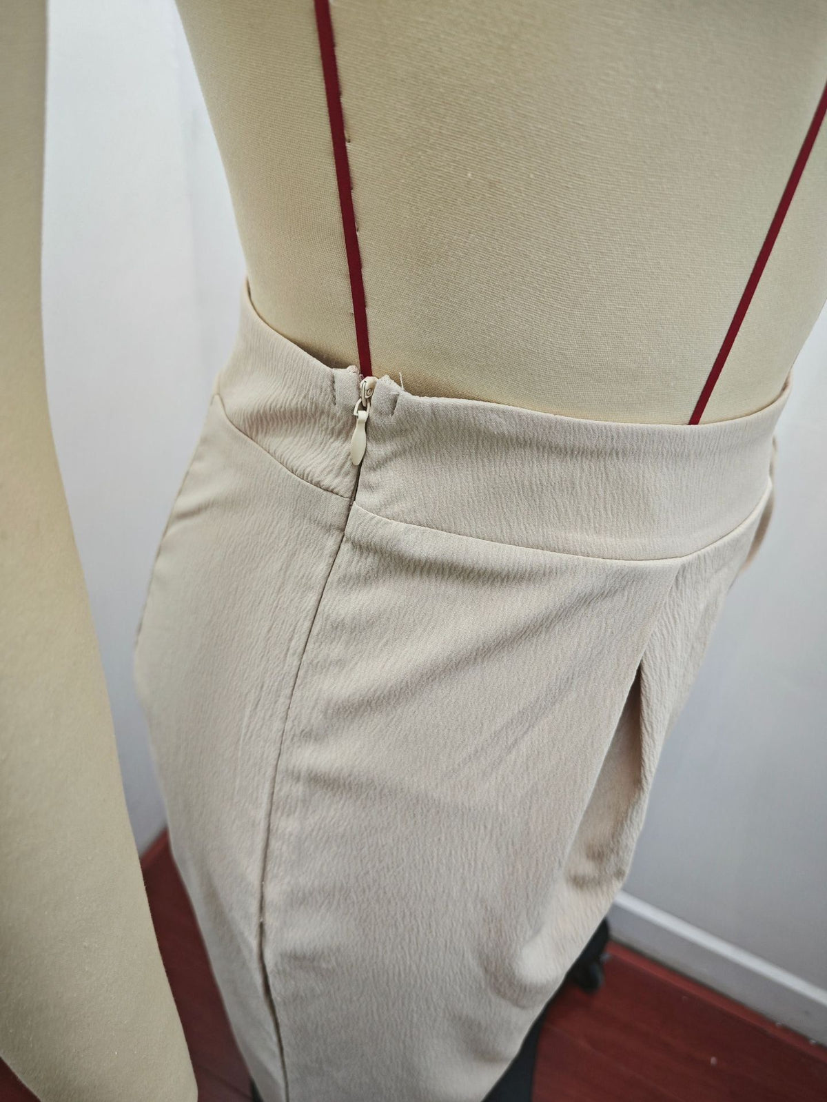 Spring Summer Draping Effect Straight Leg Pants High Waist Solid Color Lace Wide Leg Pants Women