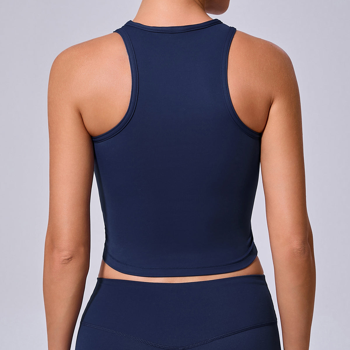 No Chest Pad Blouse Quick Drying Sports Vest Naked Women Sense Skinny Yoga Clothes Running Fitness Top